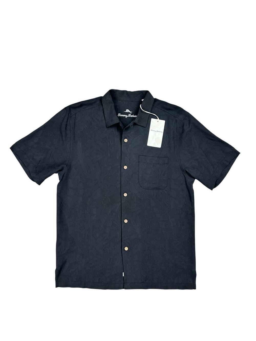 Tommy Bahama Let's Get It Poppin Silk Short Sleeve Camp Shirt NWT — Size Small